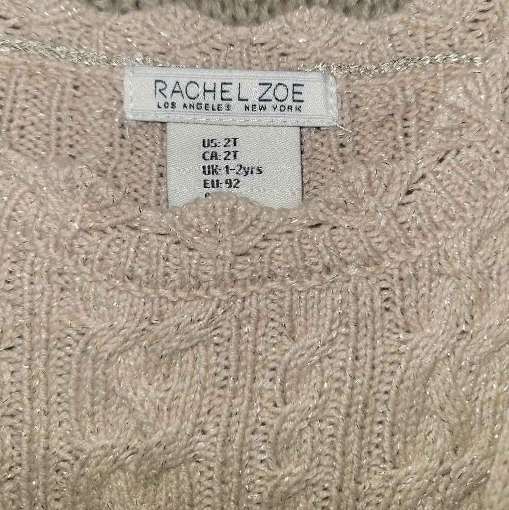 Toddler Girl Sweater Dress w/Purse - Picture 5 of 5